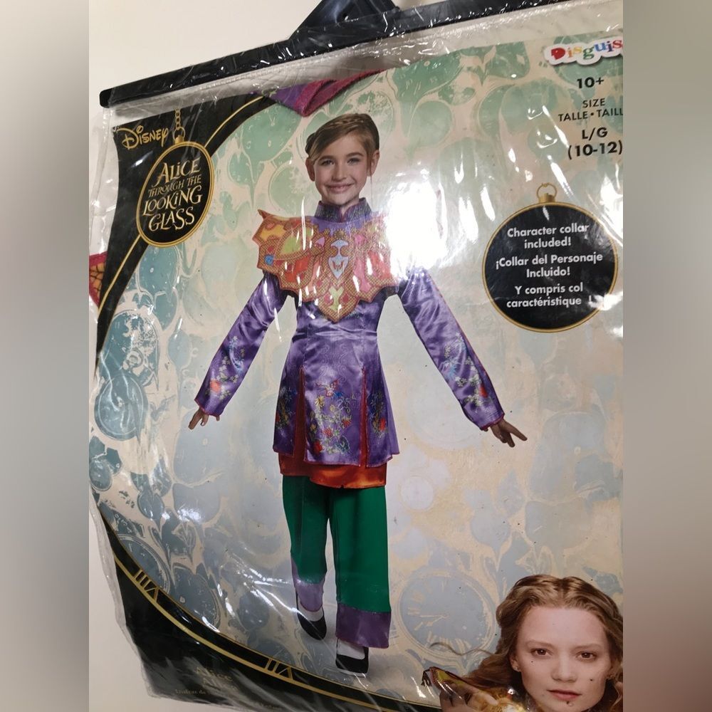 Alice Through The Looking Glass Costume L(10-12) - Picture 1 of 6